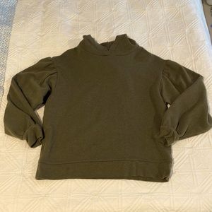 Madewell Puff-Sleeve Hoodie